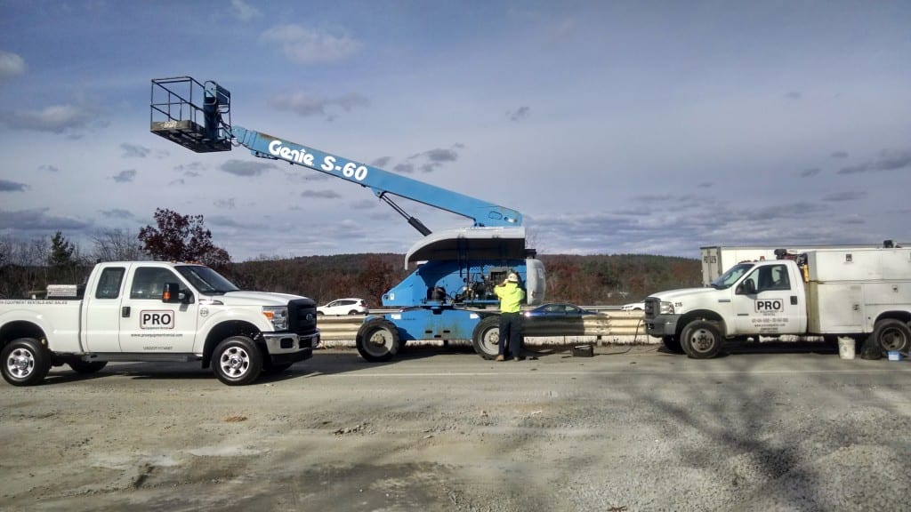 on site construction equipment repair