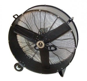 industrial floor fan climate control