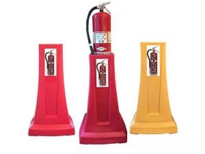 fire extinguisher stands