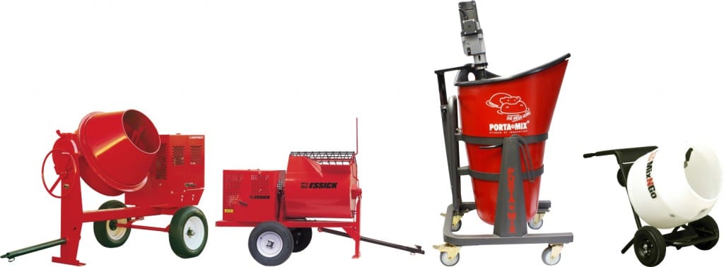 concrete mixers