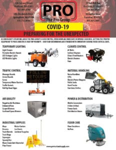 Pro Tool and Supply Covid-19 Catalog