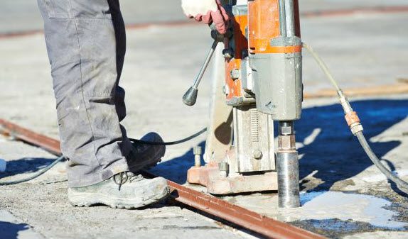 drilling concrete